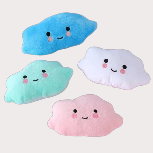 Jouet pour chien nuage peluche 4 couleurs au choix 