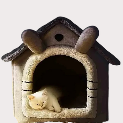 Niche d'intérieur pour chat cosy